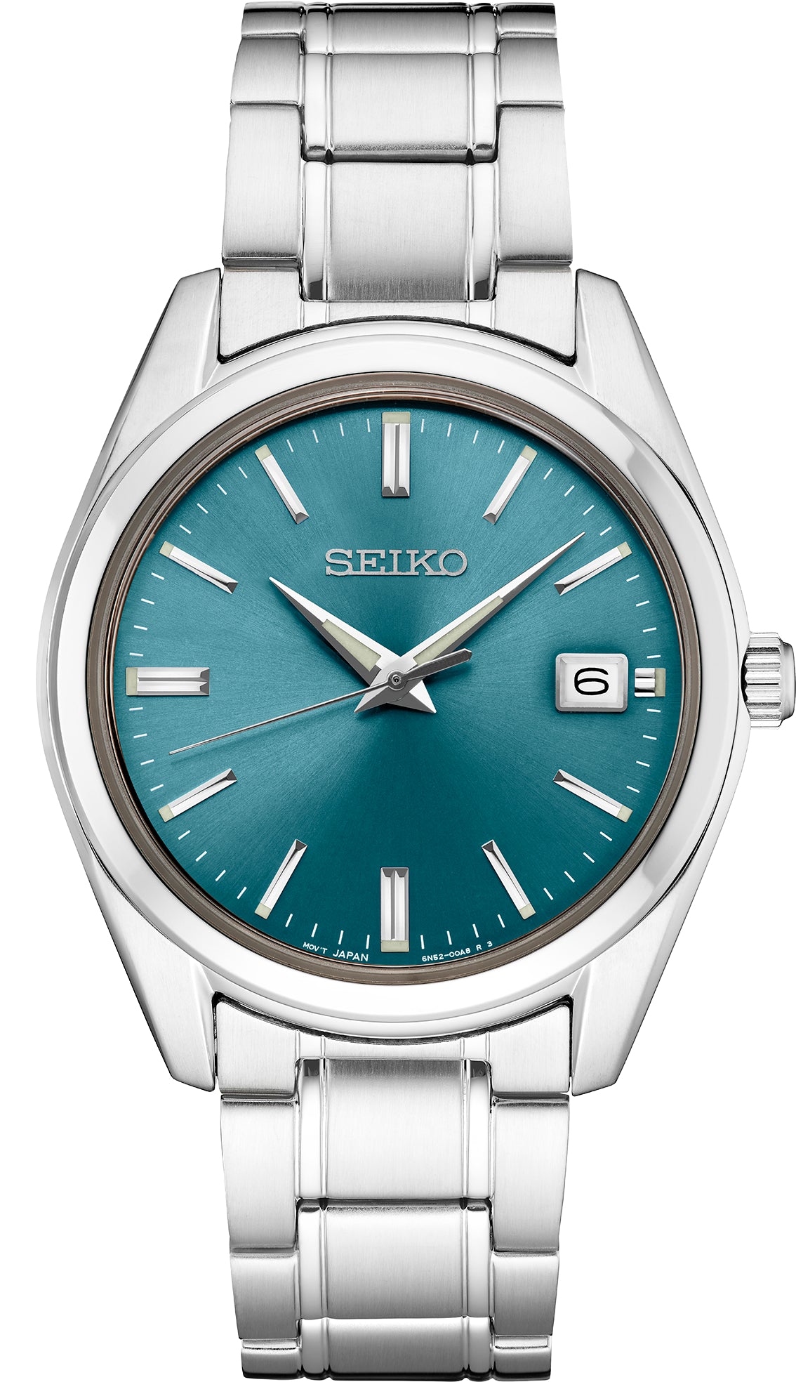 Gts Seiko SSB525 Essentials SS Chronograph Blue Dial Watch