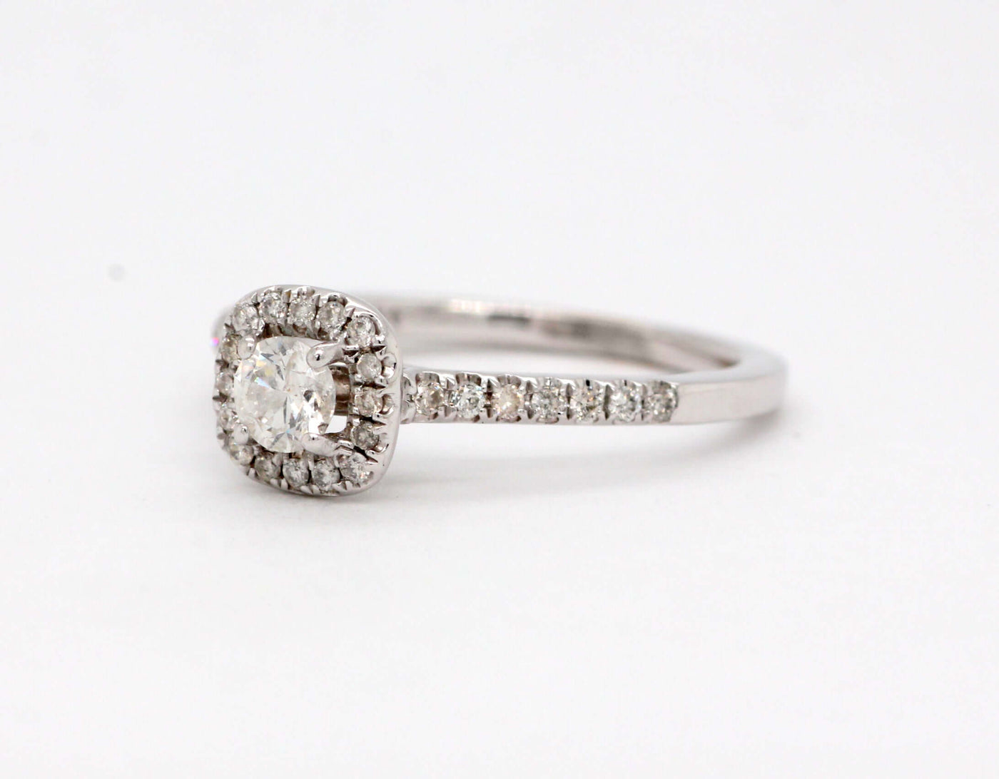 14KW .45 Cttw Diamond Engagement Ring image