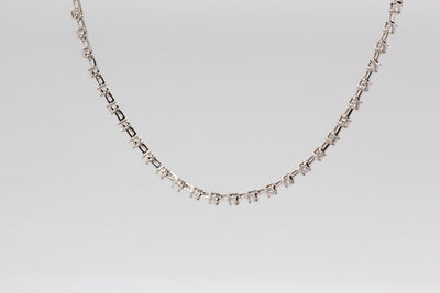 18KW 1.32 Cttw Diamond Necklace