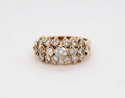 Estate 14KY 1.50 Cttw Diamond Ring