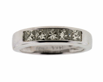14KW 1.00CTTW DIAMOND WEDDING RING