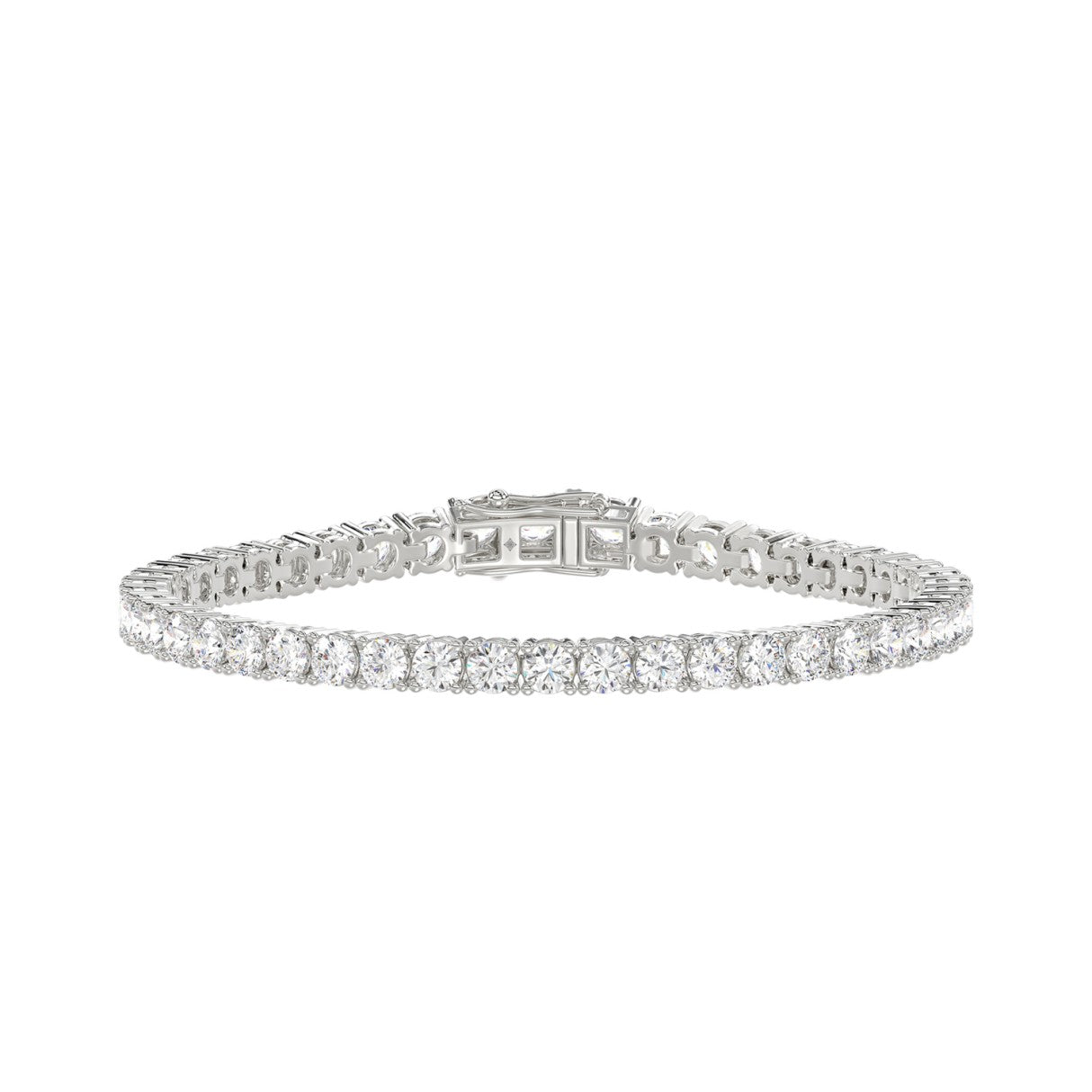 14KW 5.00 Cttw Lab Grown Diamond Bracelet