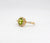 14KY .85 Ct Peridot and .47 Cttw Diamond Ring