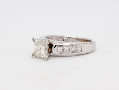 14KW 1.75 Cttw Engagement Ring