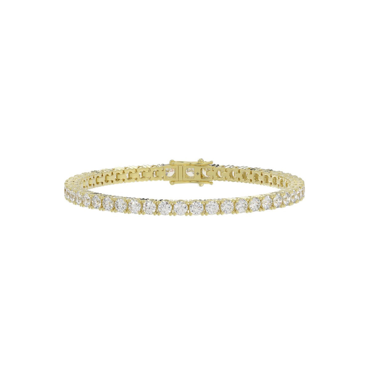 14KY 7.00 Cttw Lab Grown Diamond Bracelet