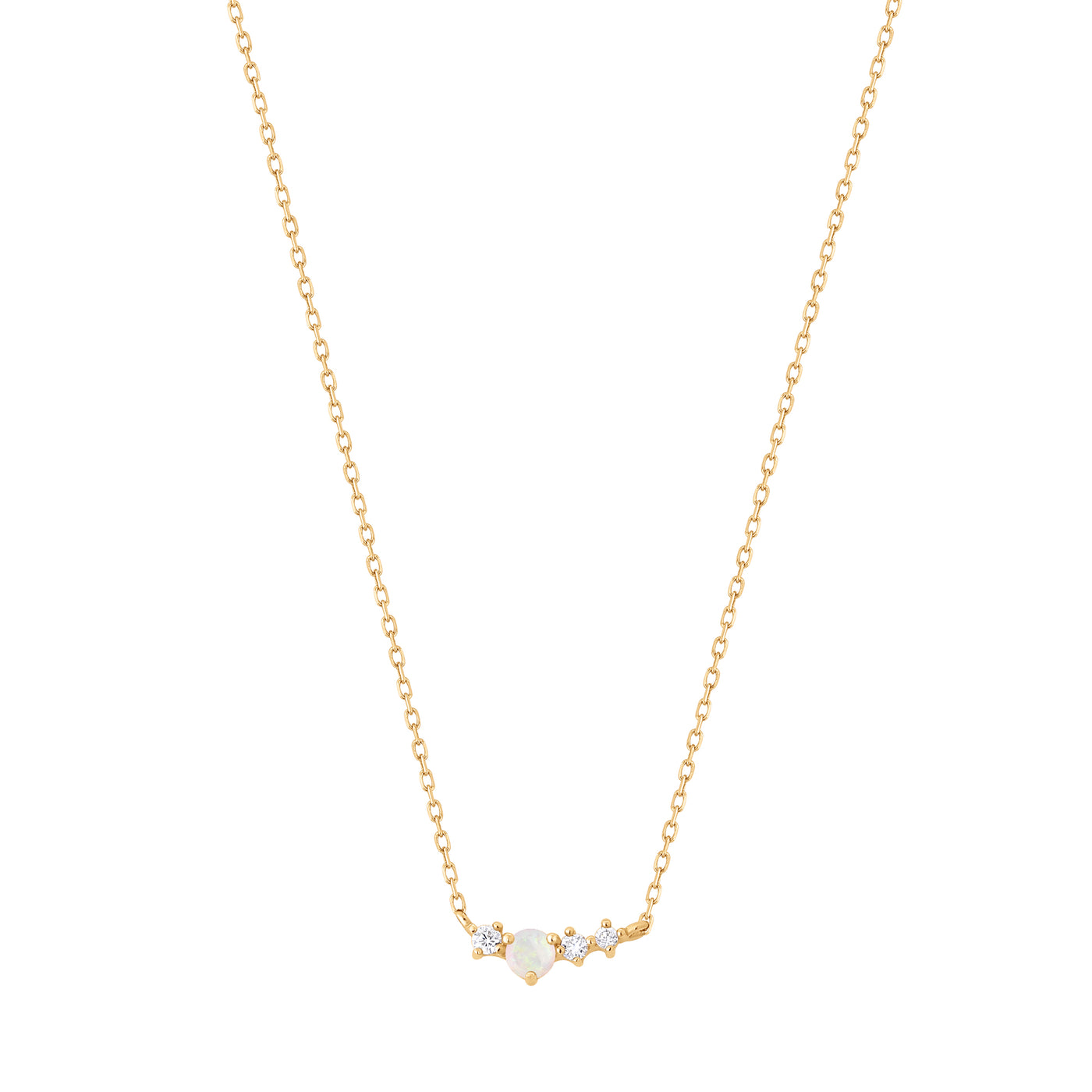 VENUS Opal and Diamond Necklace