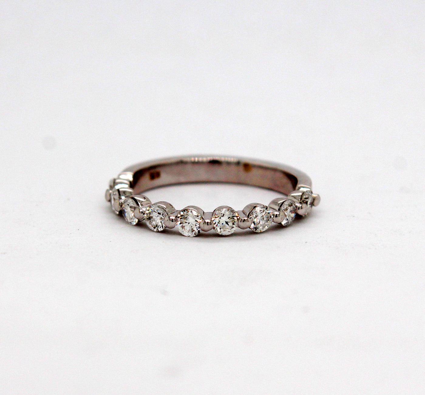 14KW .60 Cttw Diamond Shared Prong Ring