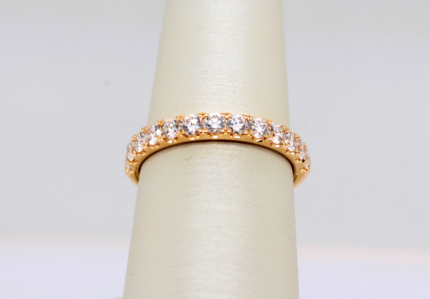 14KY .78 CTTW DIAMOND WEDDING BAND