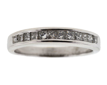 14KW .50CTTW DIAMOND WEDDING RING