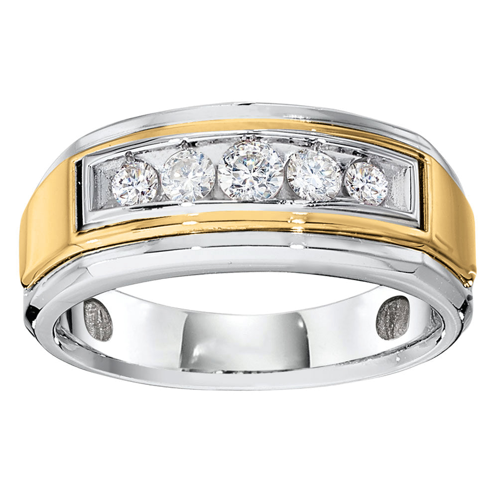 14K White Gold 1 ct tw Fashion Diamond Ring