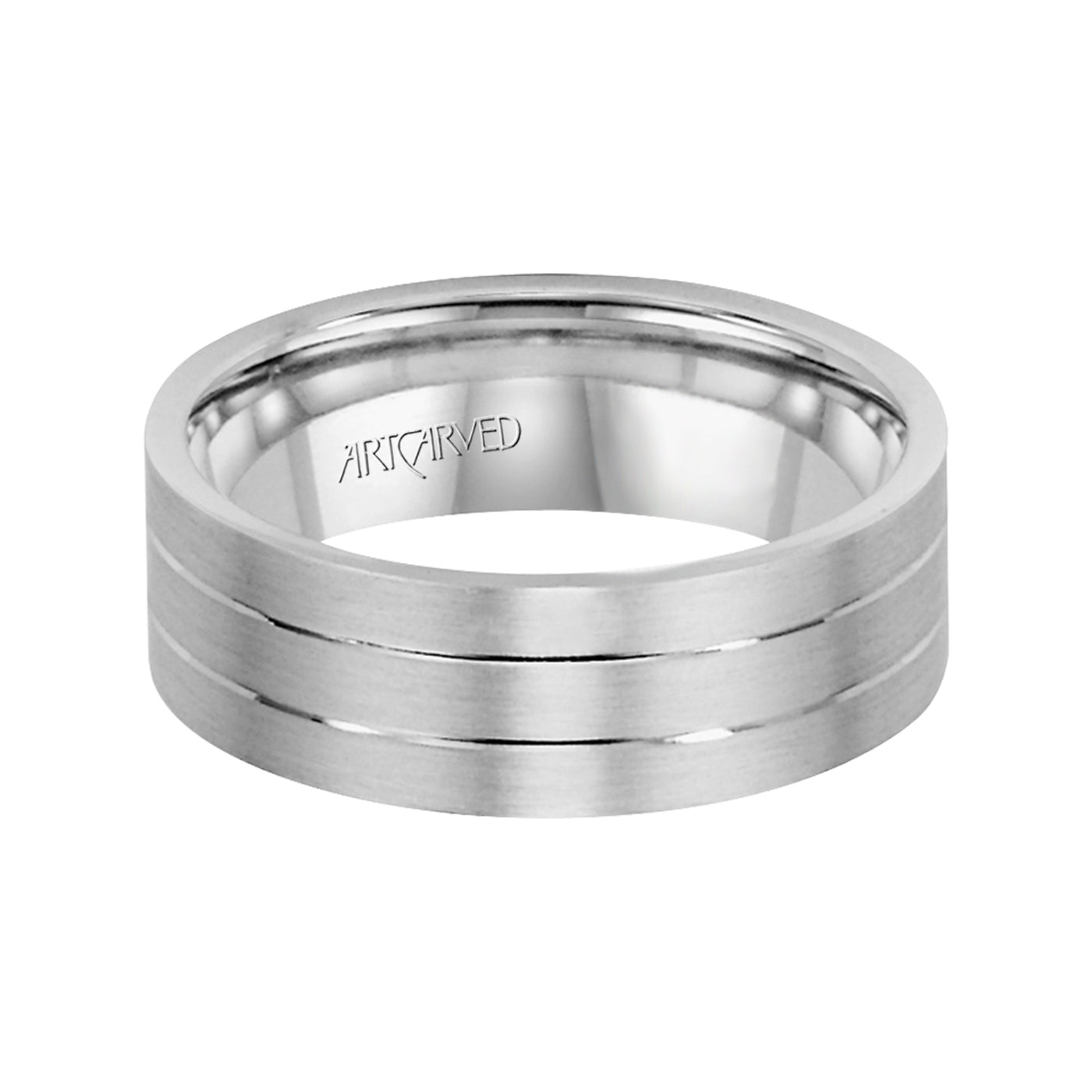 11-WV7357W-G.00 - ARTCARVED - Comfort Fit, engraved wedding band