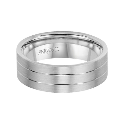 11-WV7357W-G.00 - ARTCARVED - Comfort Fit, engraved wedding band