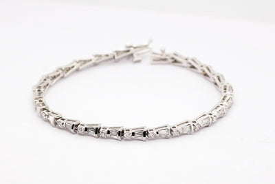 14KW 4.20 CTTW DIAMOND BRACELET GH-VS2 image