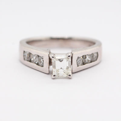 14KW 1 CTTW BRIDAL RING IGI 32014880  .72 CTR I-VVS2
N1444