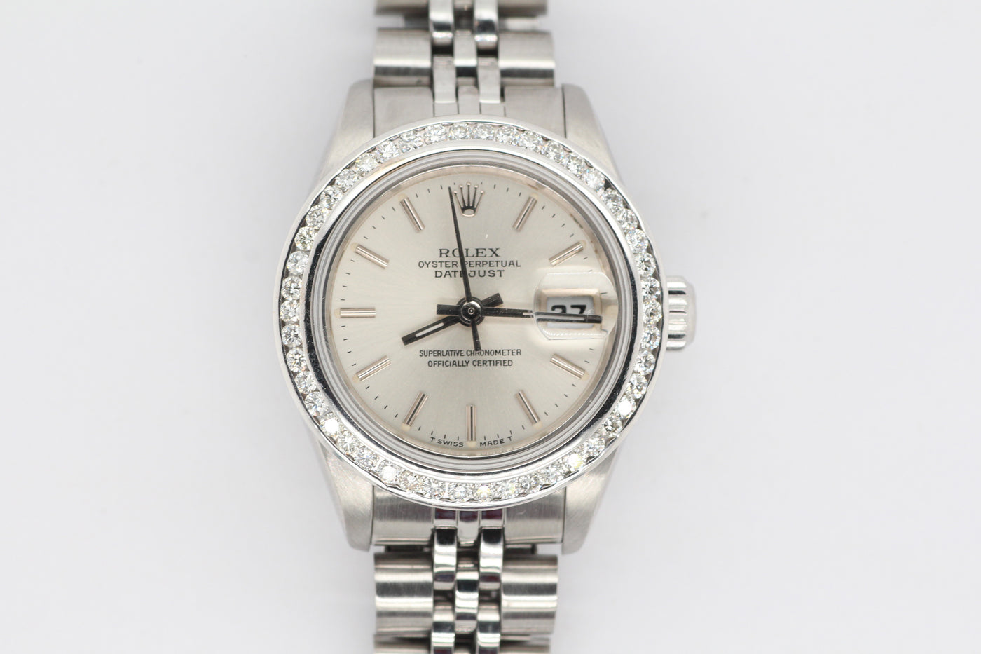 Ladies Rolex Stainless Datejust Jubilee Bracelet