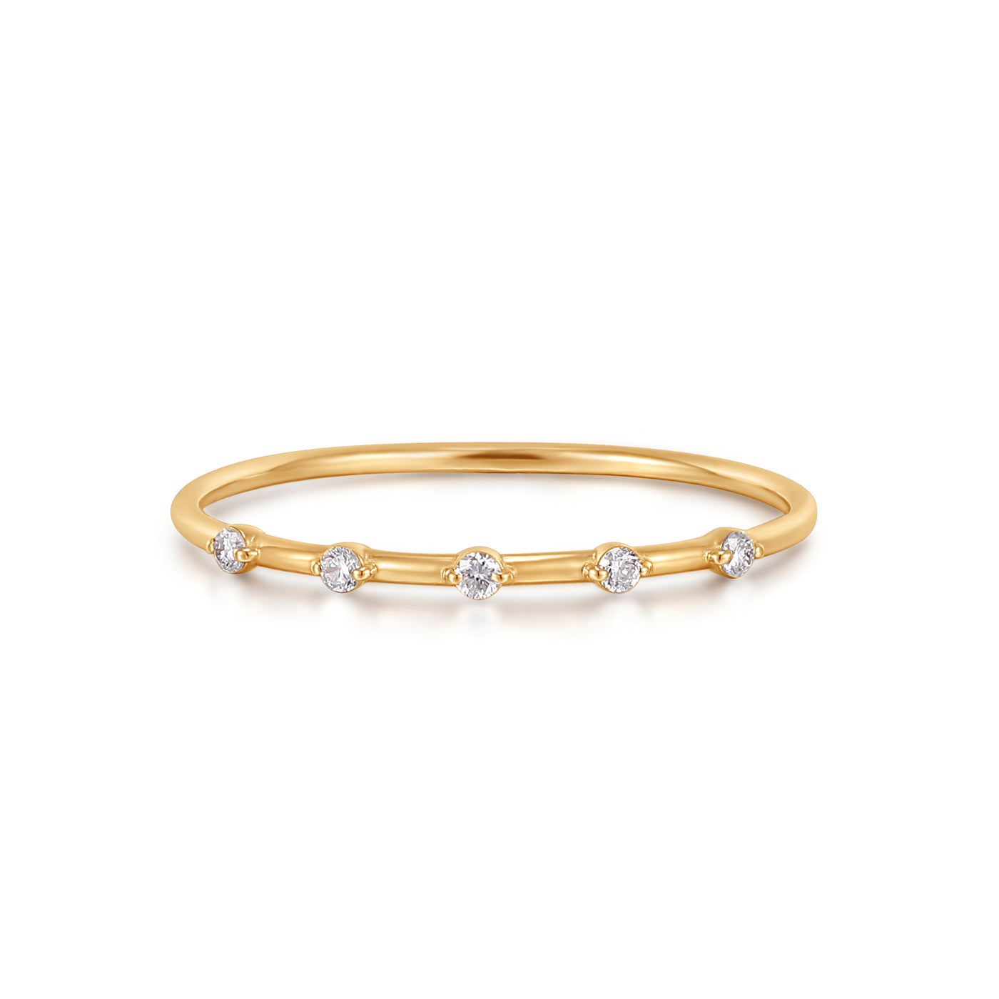 LUELLA  Floating Diamond Ring