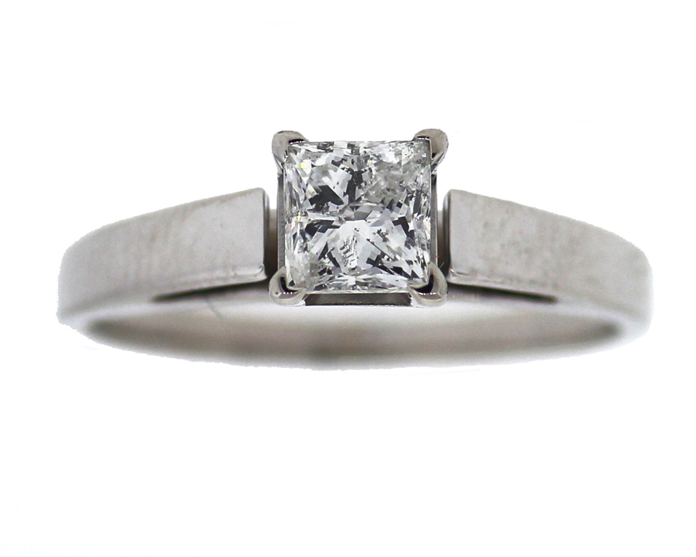 14KW .56CT PC SOL RING, H-I1