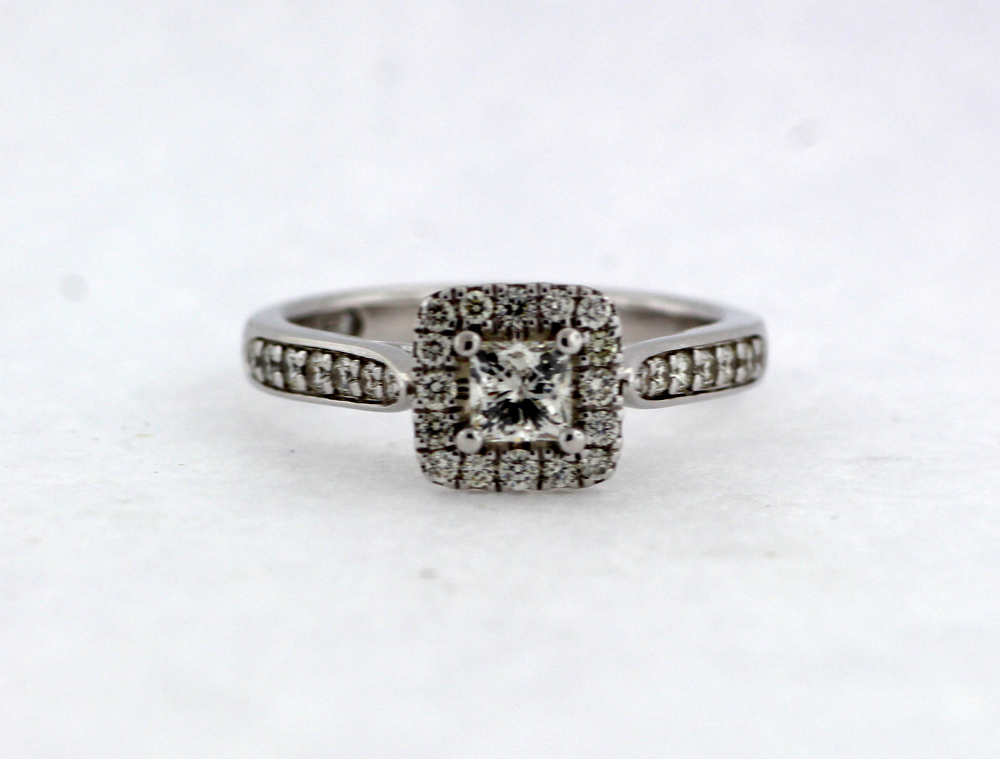 14KW .75 Cttw Diamond Engagement Ring