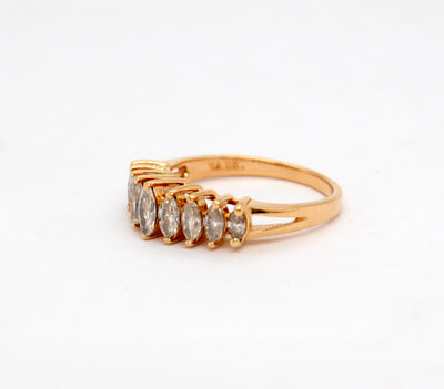 Estate 14KY 1.00 Cttw Marquise Diamond Ring