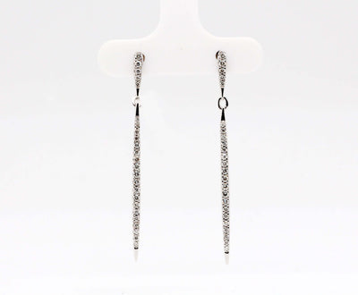 14KW .42 Cttw Diamond Earrings image