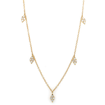 18KY .57 Cttw Diamond Necklace