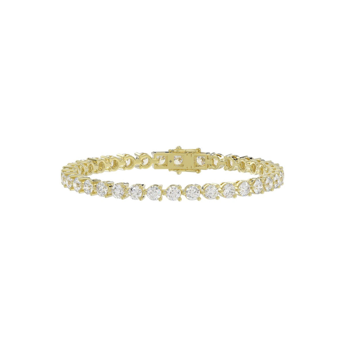 14KY 7.00 Cttw Lab Grown Diamond Bracelet