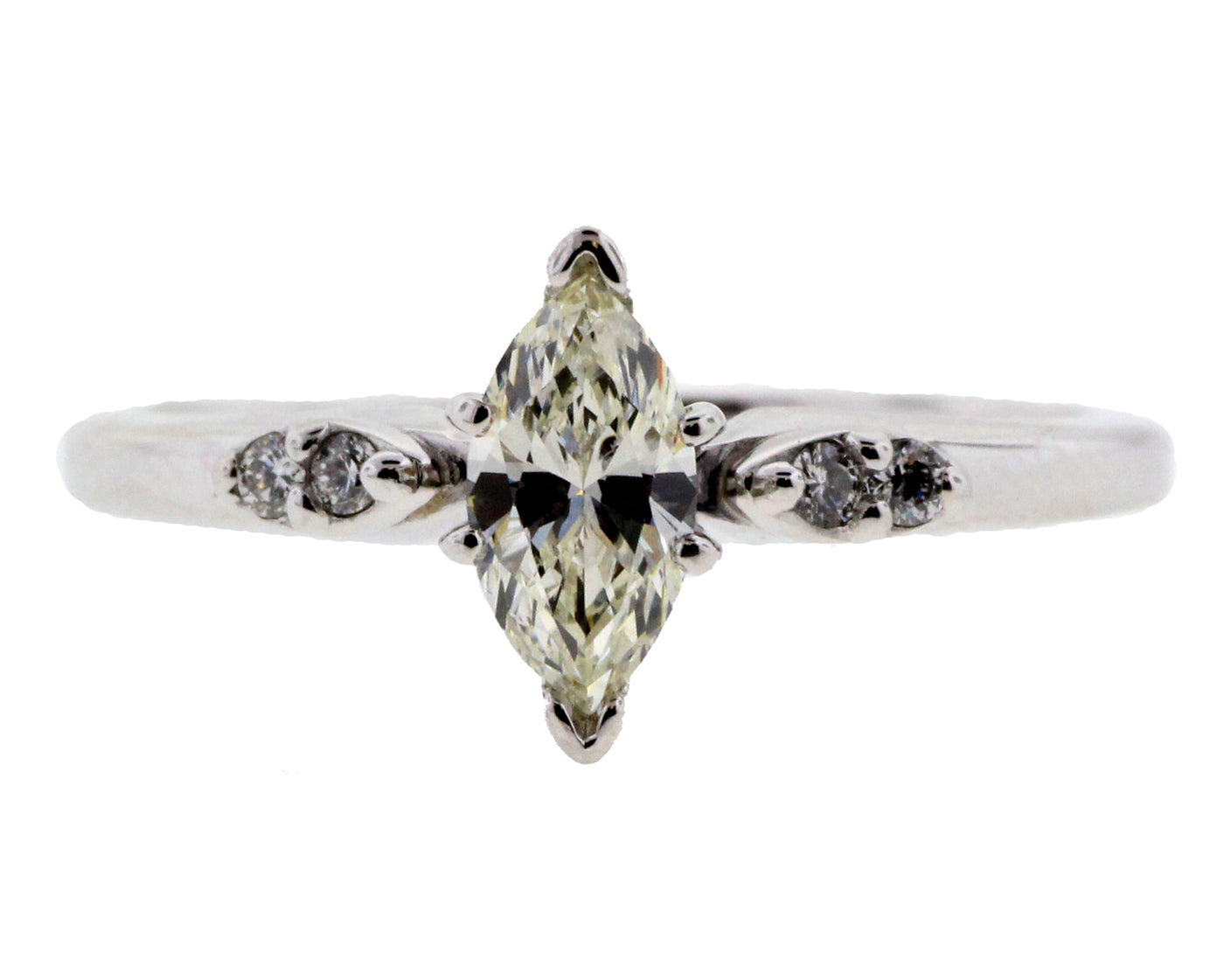 14KW .50CTTW DIAMOND ENGAGEMENT RING