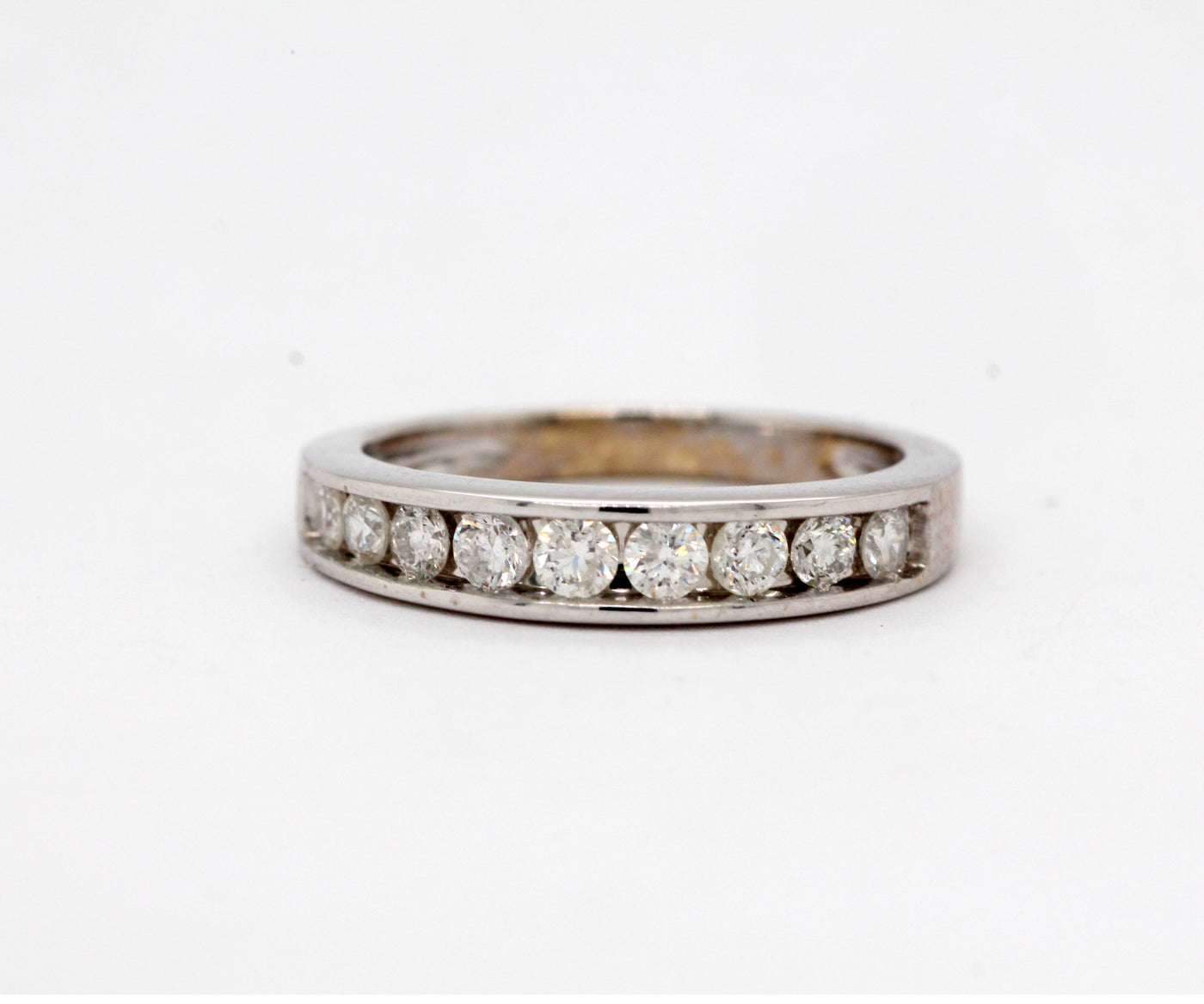 14KW Diamond Channel Set Wedding Ring