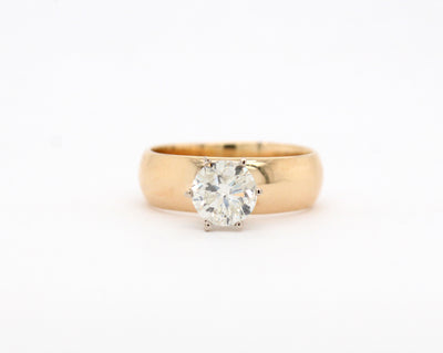 14KY 1.06 Ct Diamond Solitaire Engagement Ring