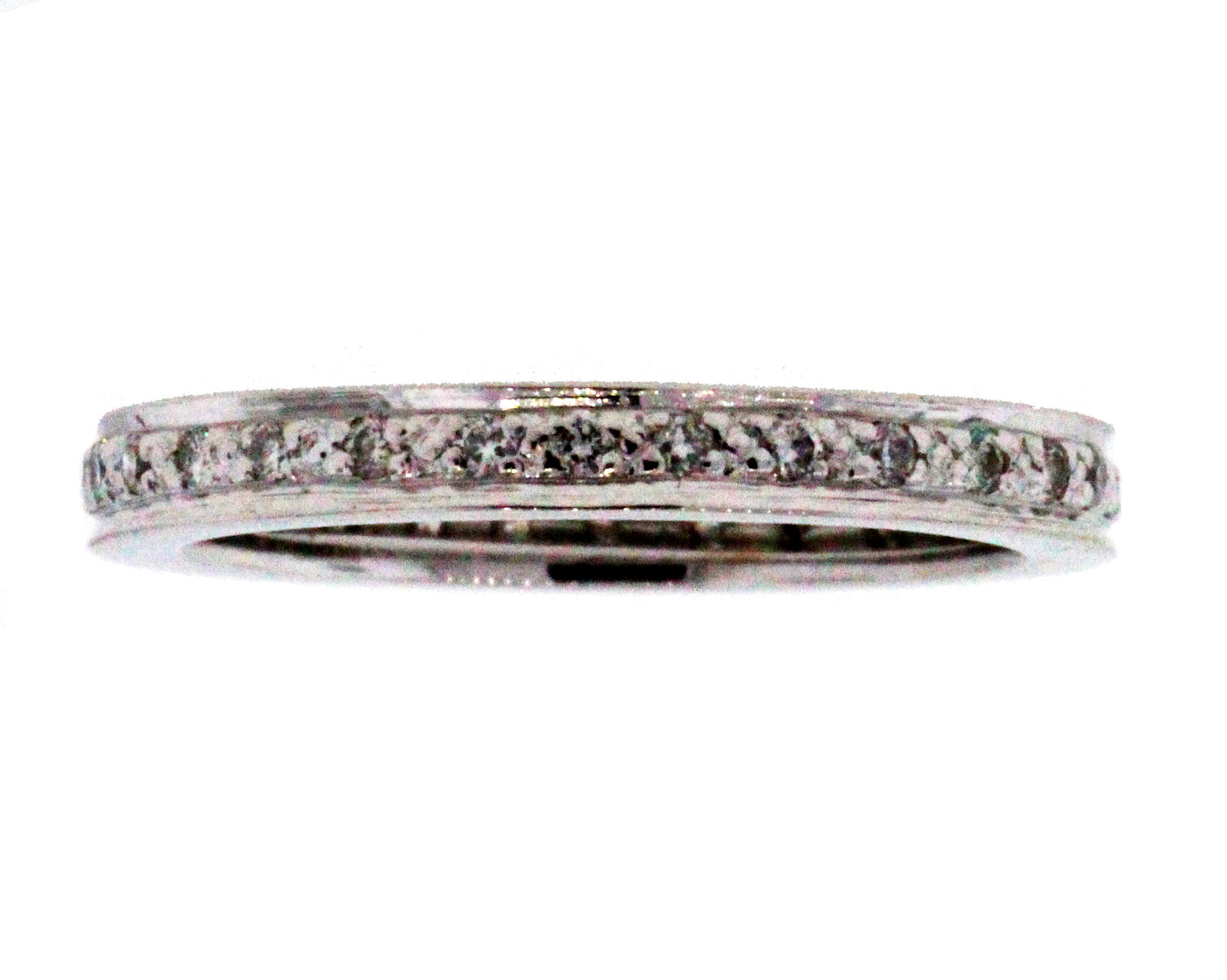 14KW .50CTTW DIAMOND ETERNITY RING