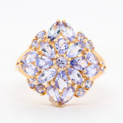 10KY 1.50 CTTW Iolite Ring