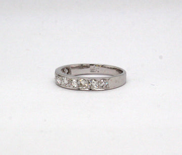 Estate 18KW .50 Cttw Diamond Wedding Band