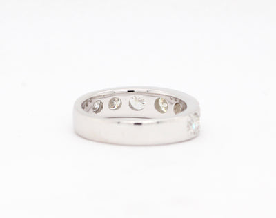 Estate 14KW .88 Cttw Diamond Wedding Band