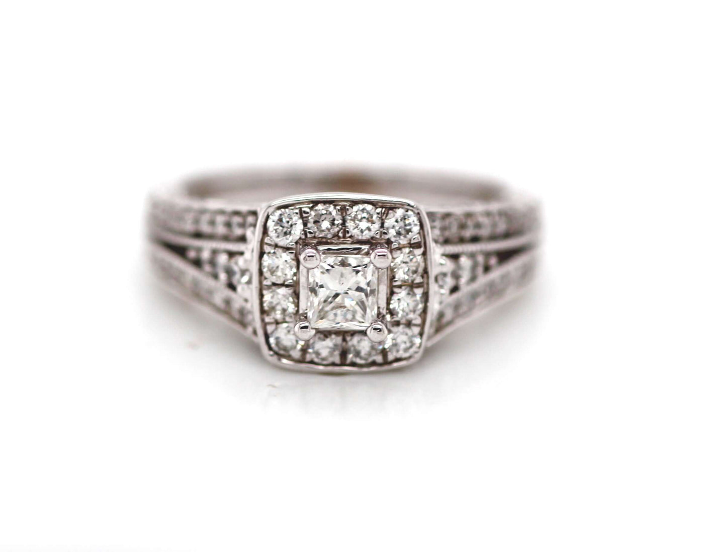 14KW 1.04 Cttw Diamond Engagement Ring image