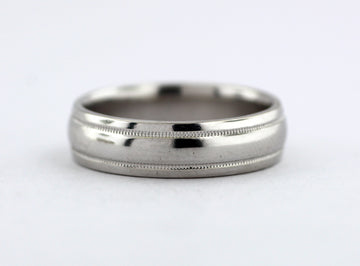Palladium Scott Kay Wedding Band