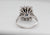 14KW 2.55 CT SAPPHIRE AND DIAMOND RING .49 CTTW DIAMOND RING HI-SI2