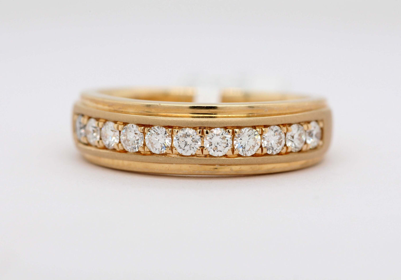 14KY .75 CTTW DIAMOND GENTS RING image