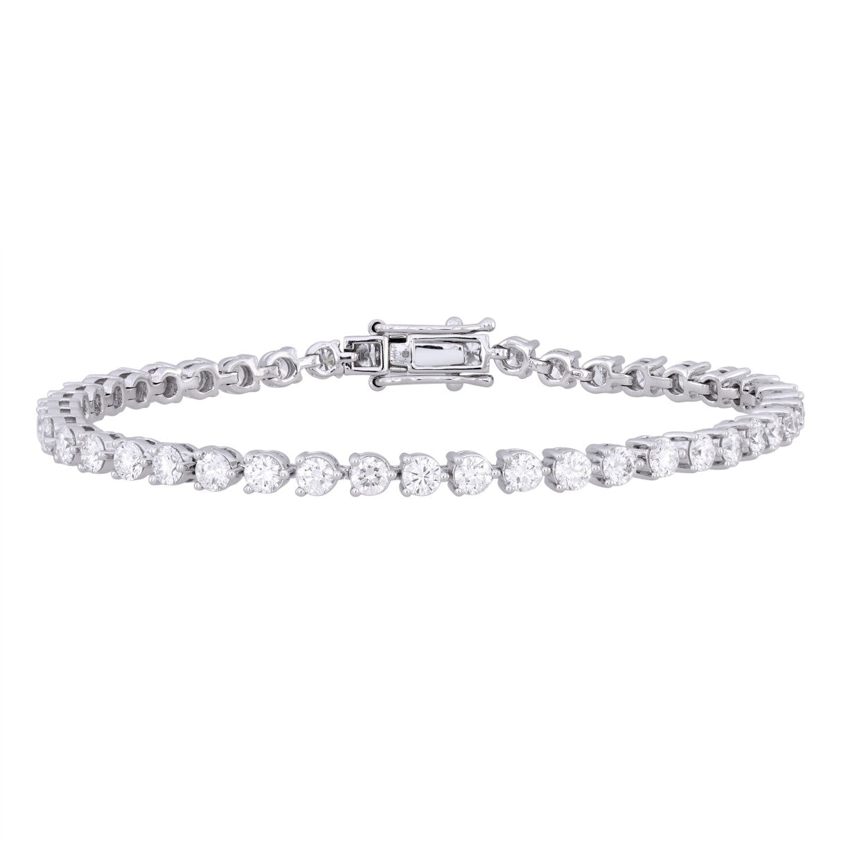14KW 5.00 Cttw Lab Grown Diamond Bracelet