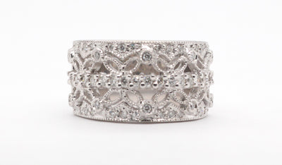 14KW .50  Cttw Diamond Fashion Ring