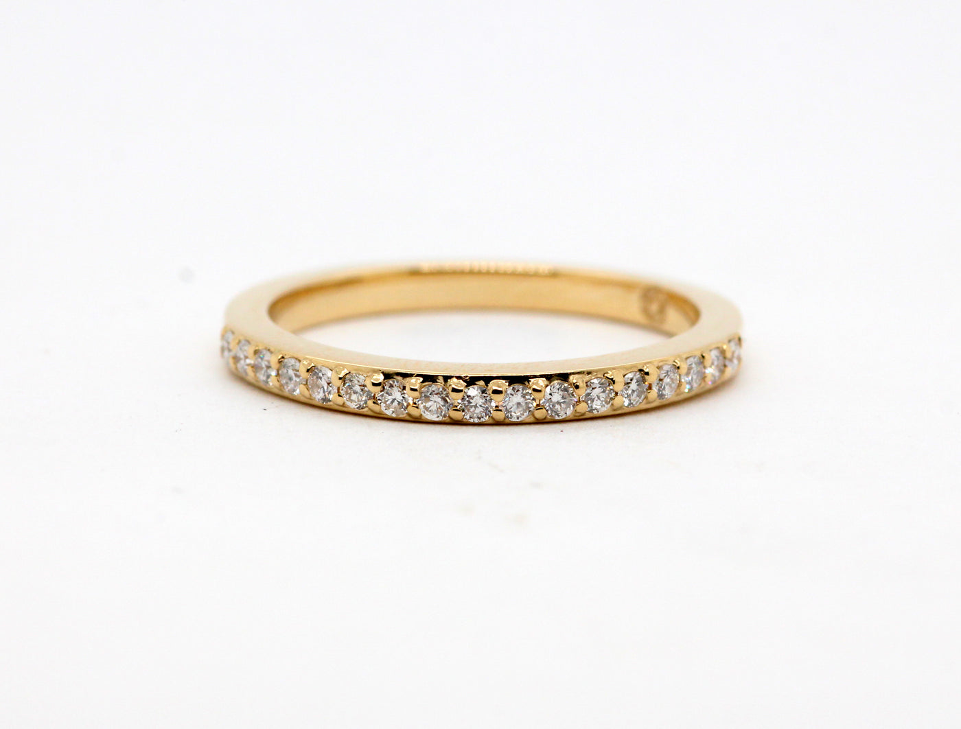 14KY .19 Cttw Diamond wedding Band, H-SI2