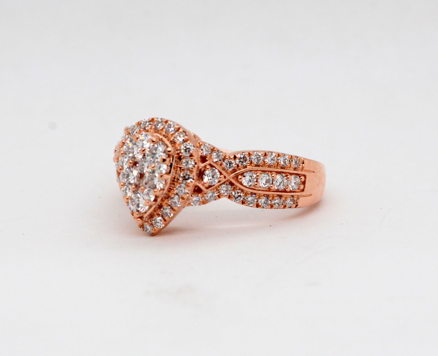 10KR .78 Cttw Lab Grown Diamond Ring