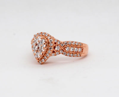 10KR .78 Cttw Lab Grown Diamond Ring