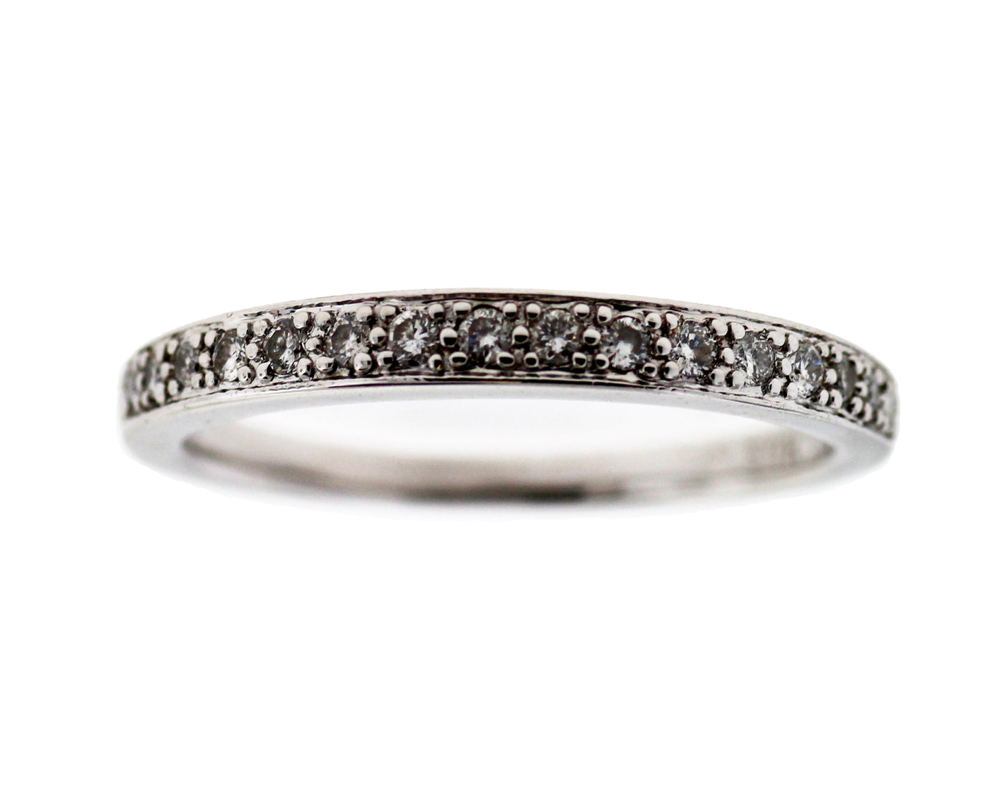 14KW .15CTTW DIAMOND WEDDING BAND image