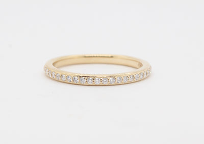 14KY .18 Cttw Diamond wedding Band, H-SI2