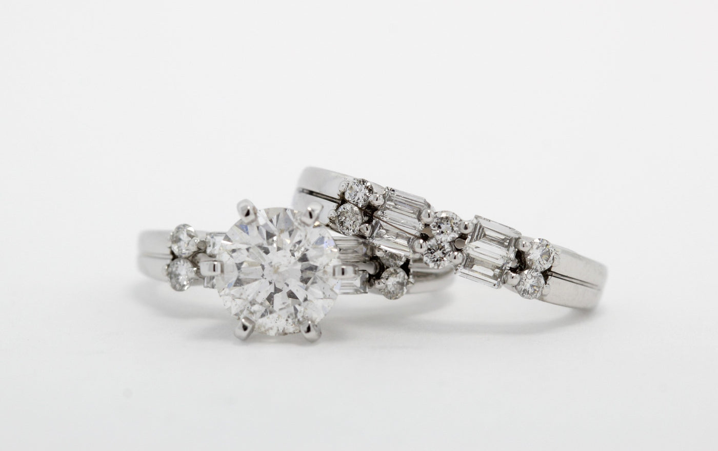 18KW 2.50CTTW Diamond Bridal Ring