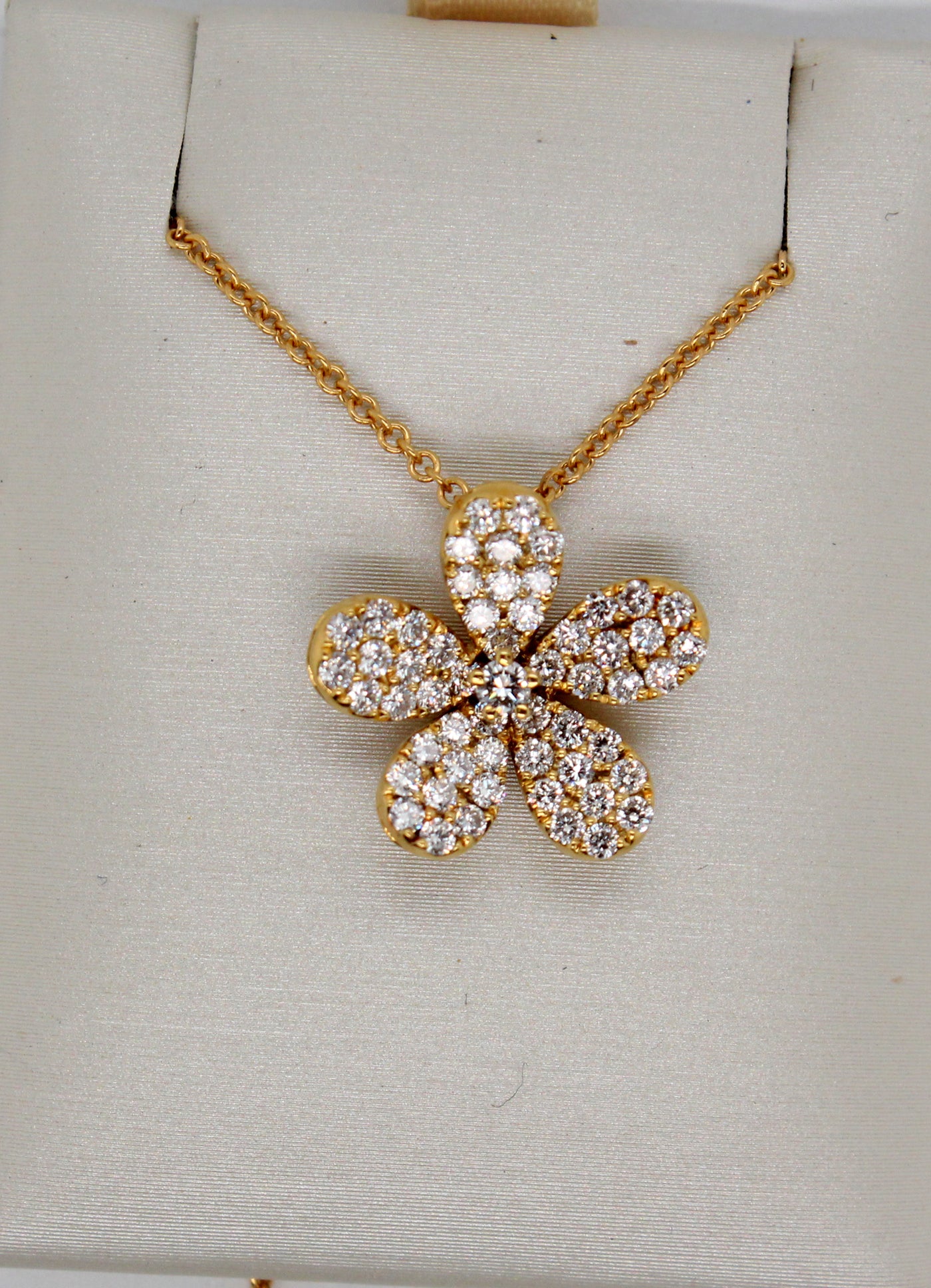 18KY .67 Cttw Diamond Necklace