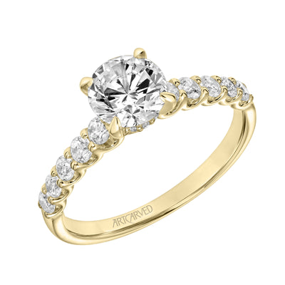 31-V875ERY-E.01 - ARTCARVED - Classic Engagement Ring