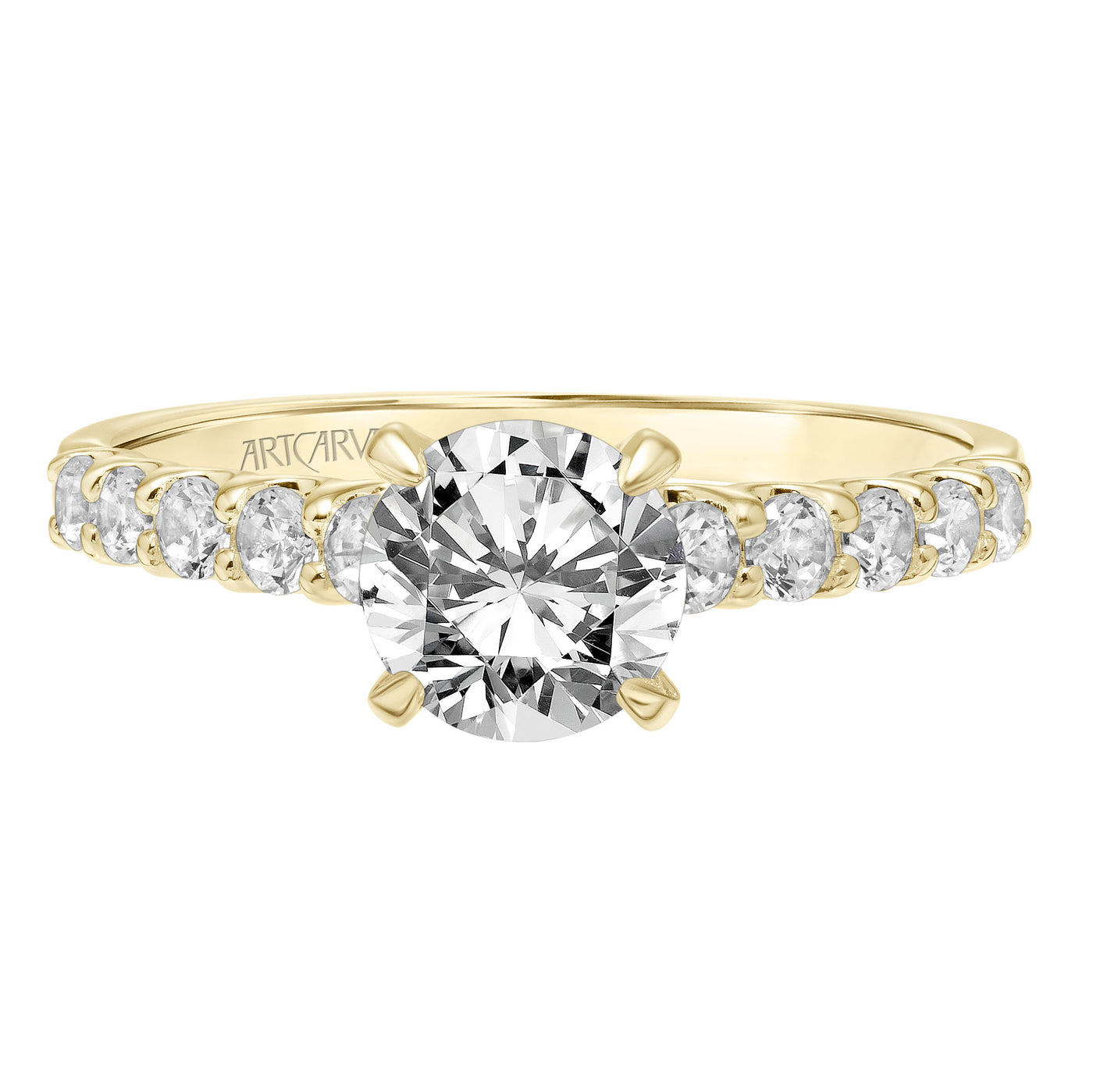 31-V875ERY-E.01 - ARTCARVED - Classic Engagement Ring