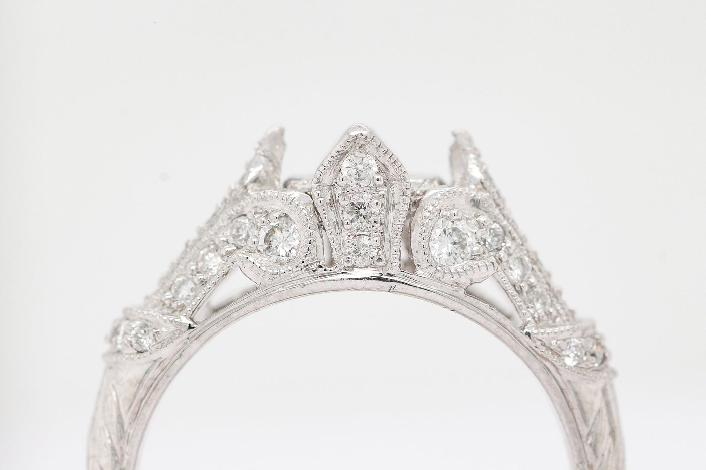 PLATINUM 1CTTW DIAMOND SEM- MOUNT