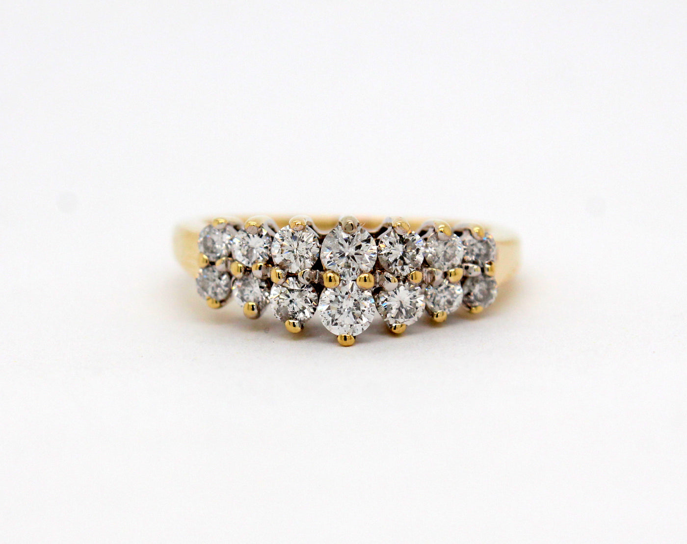 Estate 14KY 1.00 Cttw Diamond Ring